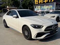 2022 Mercedes-Benz C-Class C 200 L Sport, белый — фото 3