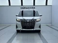 2021 Toyota Alphard Hybrid 2.5L Premium, белый — фото 2