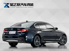 2023 BMW 5 Series 530Li Leading M Sport Package, чёрный — фото 6