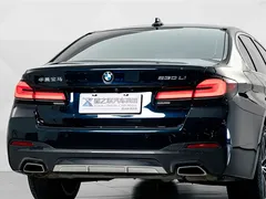 2023 BMW 5 Series 530Li Leading M Sport Package, чёрный — фото 7