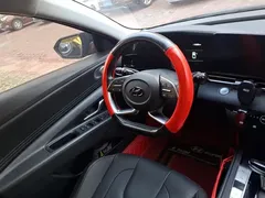 2021 Hyundai Elantra 1.5L CVT LUX Premium, синий — фото 15