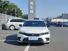 2023 Honda Civic Hatchback 240TURBO CVT, белый — фото 4