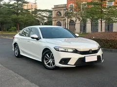 2023 Honda Civic 240TURBO CVT, белый — фото 3