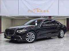 2022 Mercedes-Benz S-Class S 400 L Business, чёрный — фото 1