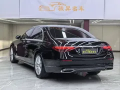 2022 Mercedes-Benz S-Class S 400 L Business, чёрный — фото 4