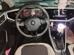 2021 Volkswagen Polo Plus 1.5L AT Colorful Tech, белый — фото 11