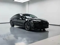 2023 Audi A7 45 TFSI Select, чёрный — фото 3