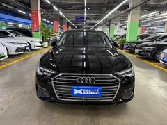 2021 Audi A6L 40 TFSI Luxury Elegant, чёрный — фото 2