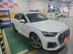 2022 Audi Q5L 40T Luxury Dynamic, белый — фото 2