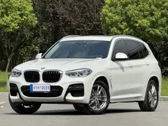 2021 BMW X3, белый — фото 1
