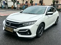 2021 Honda Civic Hatchback 220TURBO CVT, белый — фото 3