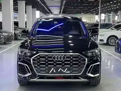 2022 Audi Q5L 45T Luxury Dynamic, чёрный — фото 2