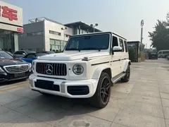 2023 Mercedes-Benz G-Class G 500, белый — фото 1