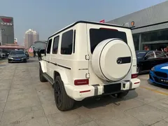 2023 Mercedes-Benz G-Class G 500, белый — фото 4