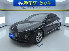 2024 Hongqi E-QM5 EV 500km Travel, чёрный — фото 1