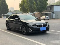 2021 BMW 5 Series 530Li Leading Luxury Package, чёрный — фото 3