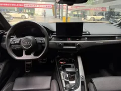 2021 Audi A4L 40 TFSI, синий — фото 7