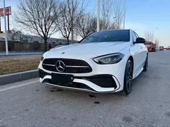 2023 Mercedes-Benz C-Class C 260 L Sport, белый — фото 1