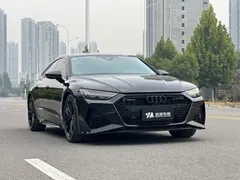 2023 Audi A7 45 TFSI Select, чёрный — фото 3