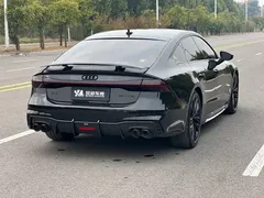 2023 Audi A7 45 TFSI Select, чёрный — фото 9
