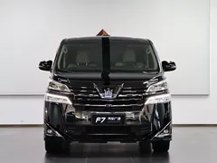 2023 Toyota Vellfire Crown Hybrid 2.5L HV Premium, чёрный — фото 2