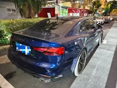 2022 Audi S5 3.0T Coupe, синий — фото 3