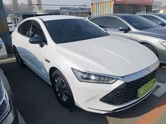 2023 BYD Qin PLUS Champion DM-i PHEV 55KM Leading, белый — фото 4