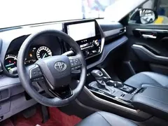 2023 Toyota Highlander 2.5L Hybrid 4WD Knight 7-seat, чёрный — фото 4