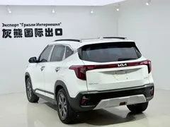 2023 Kia Seltos 1.5L CVT Luxury, белый — фото 4