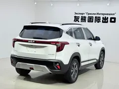2023 Kia Seltos 1.5L CVT Luxury, белый — фото 6