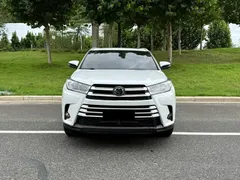 2021 Toyota Highlander 2.0T 4WD Luxury 7, белый — фото 2