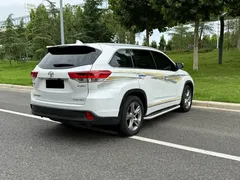 2021 Toyota Highlander 2.0T 4WD Luxury 7, белый — фото 9