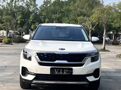 2020 Kia Seltos 1.5L CVT Smart, белый — фото 1