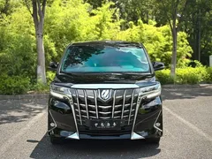 2021 Toyota Alphard Hybrid 2.5L Premium, чёрный — фото 2