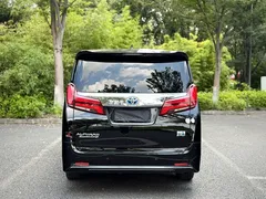 2021 Toyota Alphard Hybrid 2.5L Premium, чёрный — фото 4