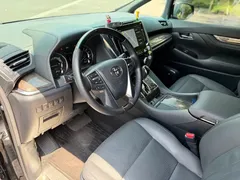 2021 Toyota Alphard Hybrid 2.5L Premium, чёрный — фото 7