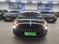 2023 Hongqi E-QM5 EV 620km PLUS, чёрный — фото 3