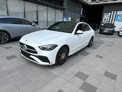 2022 Mercedes-Benz C-Class C 260 L Sport, белый — фото 1