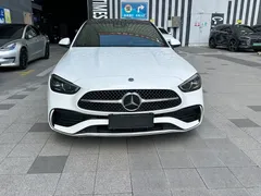 2022 Mercedes-Benz C-Class C 260 L Sport, белый — фото 2