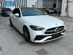 2022 Mercedes-Benz C-Class C 260 L Sport, белый — фото 3