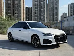 2022 Audi A4L 40 TFSI Luxury Sport, чёрный — фото 2