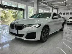 2023 BMW 5 Series 530Li Leading M Sport Package, белый — фото 1