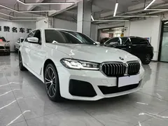 2023 BMW 5 Series 530Li Leading M Sport Package, белый — фото 7