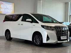 2021 Toyota Alphard Hybrid 2.5L Premium, белый — фото 3