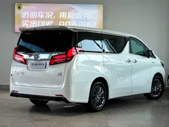 2021 Toyota Alphard Hybrid 2.5L Premium, белый — фото 7