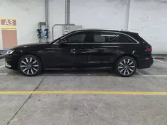 2021 Audi A4 Avant 40 TFSI Fashion, чёрный — фото 2
