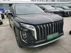 2024 Hongqi HS7 2.0T PHEV 4WD 7, чёрный — фото 4