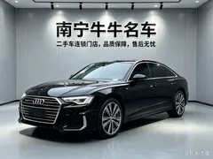 2021 Audi A6L 45 TFSI quattro Select Sport, чёрный — фото 1