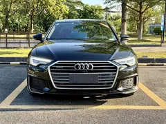 2021 Audi A6L 45 TFSI quattro Select Sport, чёрный — фото 2