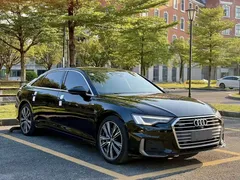 2021 Audi A6L 45 TFSI quattro Select Sport, чёрный — фото 3